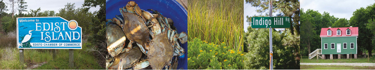 A welcome sign to Edisto Island crabs from South Carolina an Edisto marsh - photo 6