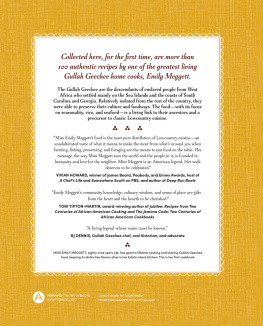 Emily Meggett - Gullah Geechee Home Cooking: Recipes from the Matriarch of Edisto Island