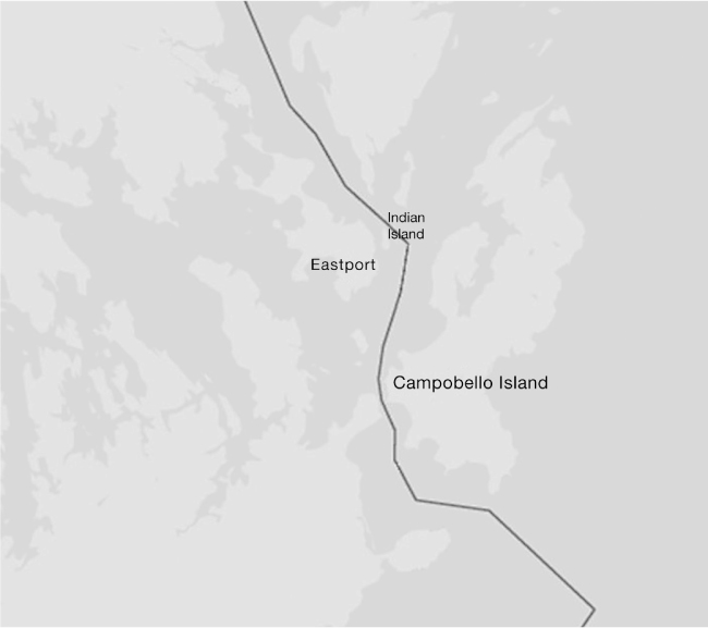 Map 1 Campobello Island raid Map 2 Fenian Strategy for the 1866 Invasion - photo 3