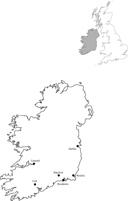 Locations of places referred to in the volume drawn by Letty ten Harkel - photo 2