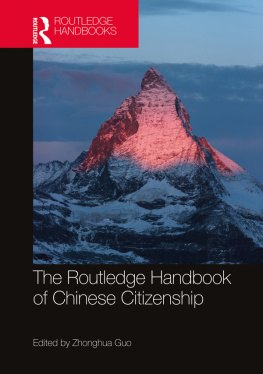 Zhonghua Guo - The Routledge Handbook of Chinese Citizenship