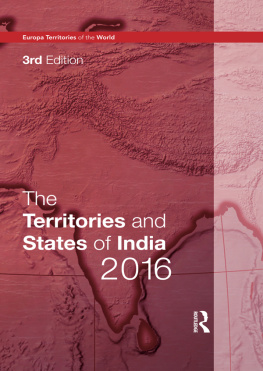 Europa Publications - The Territories and States of India 2016