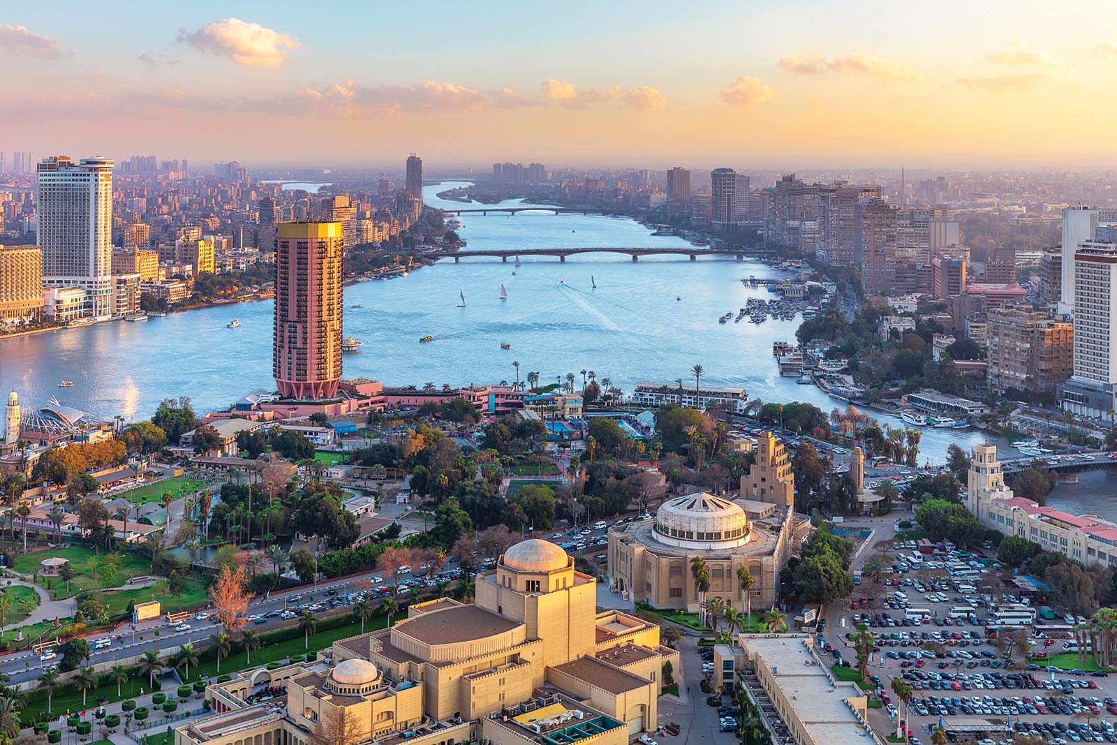 view of Cairo from GeziraZamalek If the energy of Cairo overwhelms a quiet - photo 10