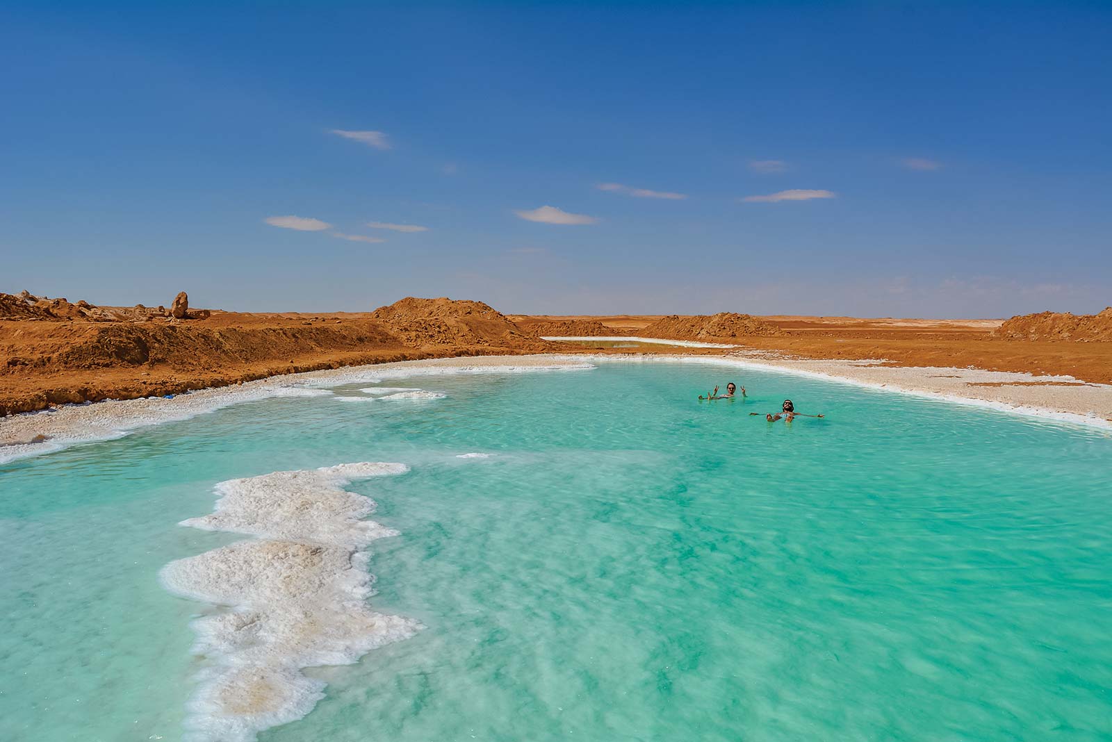 Floating in Siwas Experience the buoyancy of super-saline water in these - photo 21