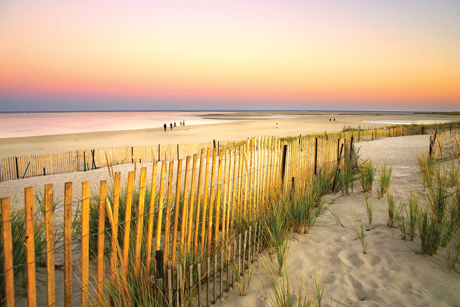 Cape Cod beach at sunset Cape Cod takes its name from its wealth of marine - photo 7