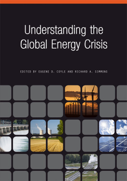 Richard A. Simmons Understanding the Global Energy Crisis (Purdue Studies in Public Policy)