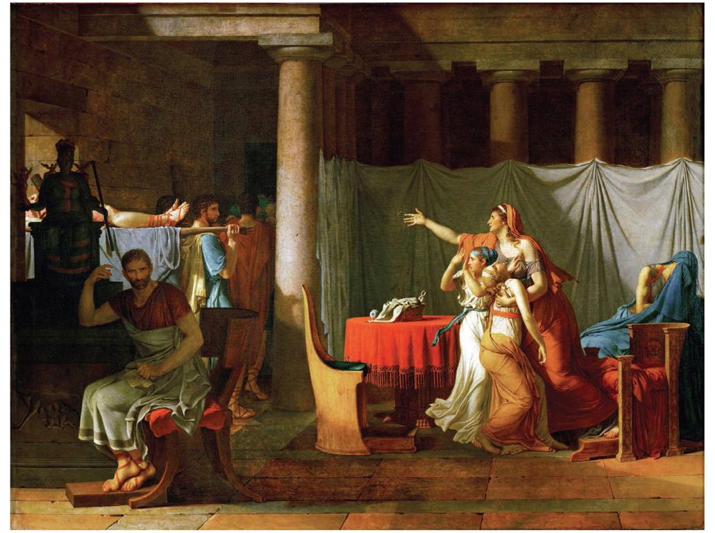 Jacques-Louis David The Lictors Bring to Brutus the Bodies of His Sons 1789 - photo 5