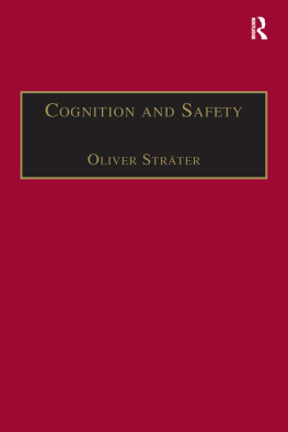 Oliver Strater - Cognition and Safety: An Integrated Approach to Systems Design and Assessment