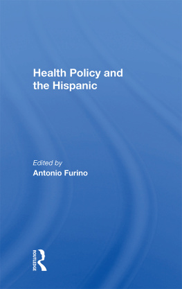 Antonio Furino - Health Policy/Spec Sale/Avail Hard Only