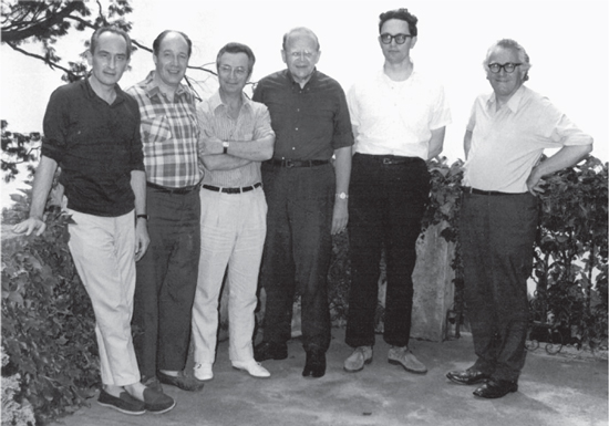 Six intellectual companions united at a Committee on Political Sociology - photo 1