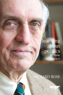 Richard Rose Learning About Politics in Time and Space