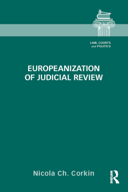 Nicola Ch Corkin - Europeanization of Judicial Review