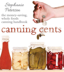 Stephanie Petersen Canning Cents