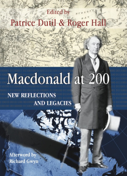 Patrice Dutil Macdonald at 200: New Reflections and Legacies