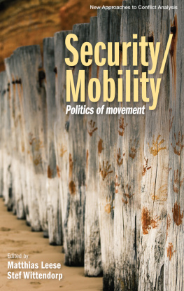 Matthias Leese - Security: Politics of Movement