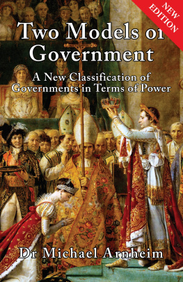 Michael Arnheim - Two Models of Government