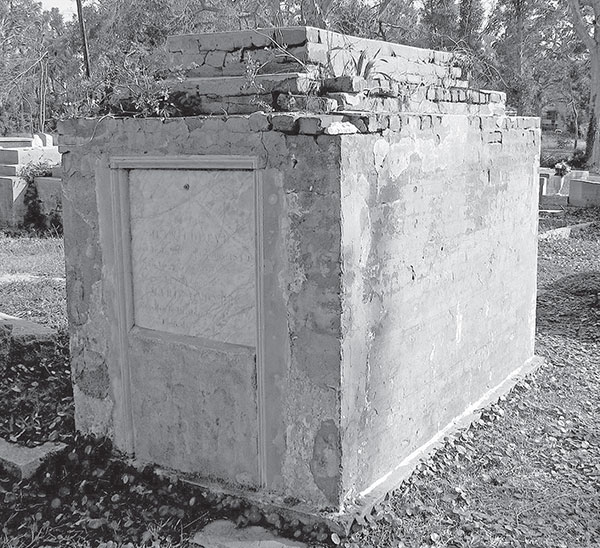 The old Cuevas tomb suffered devastating damage during hurricane Camille in - photo 7