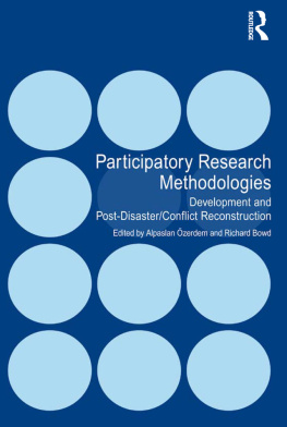 Alpaslan Özerdem - Participatory Research Methodologies: Development and Post-Disaster/Conflict Reconstruction