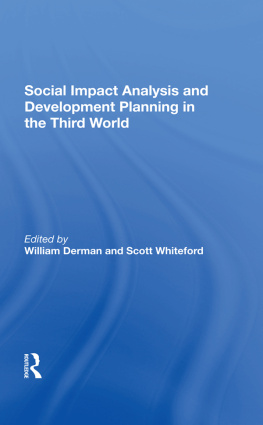 William Derman - Social Impact Analysis and Development Planning in the Third World