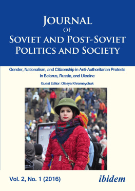 Julie Fedor - Journal of Soviet and Post-Soviet Politics and Society: 3:2 (2017)