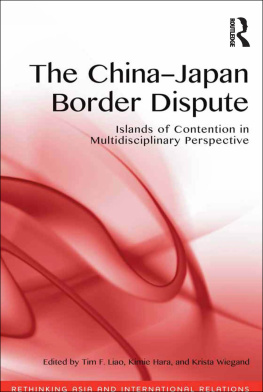 Dr Krista Wiegand - The China-Japan Border Dispute: Islands of Contention in Multidisciplinary Perspective