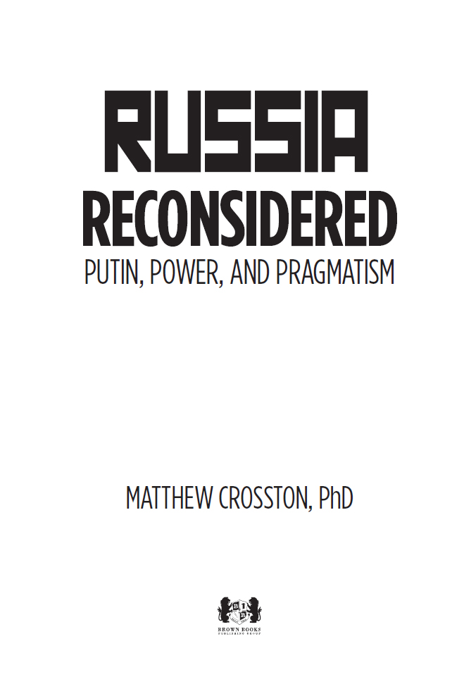 2018 Matthew Crosston PhD All rights reserved No part of this book may be - photo 2