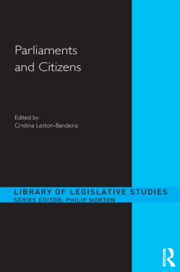 Cristina Leston-Bandeira - Parliaments and Citizens