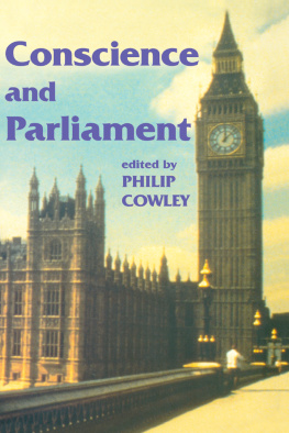 Philip Cowley - Conscience and Parliament