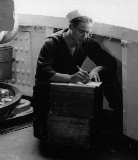 A USS Penssylvania sailor writing home Early Efforts Warships of various types - photo 2