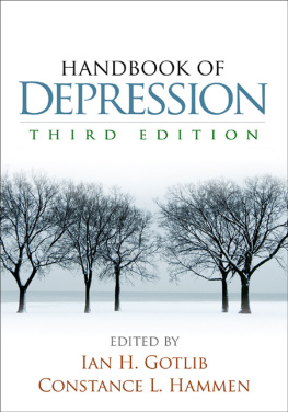 Ian H. Gotlib and Constance L. Hammen - Handbook of Depression