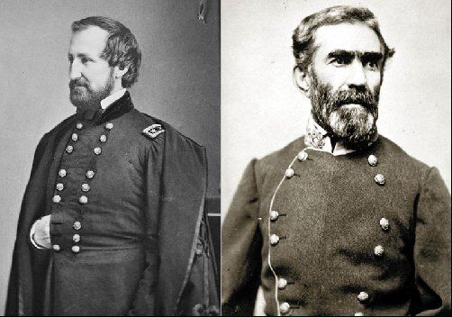 Rosecrans and Bragg During the first half of 1863 the two armies maneuvered - photo 5