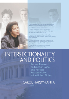 Carol Hardy-Fanta - Intersectionality and Politics: Recent Research on Gender, Race, and Political Representation in the United States