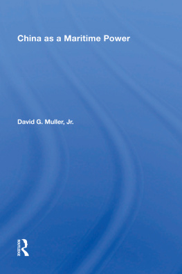 David G. Muller China as a Maritime Power