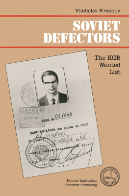 Vladislav Krasnov - Soviet Defectors: The KGB Wanted List