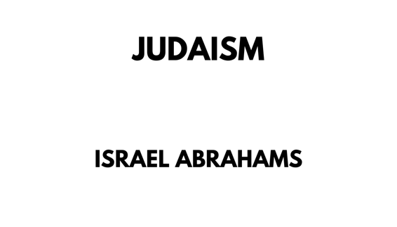 Judaism by Israel Abrahams First published in 1921 This ebook edition was - photo 1