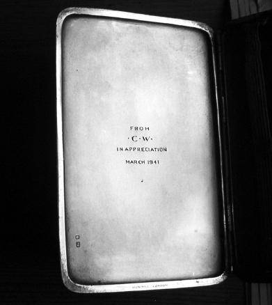 The cigarette cases inscription Some of the combatants in The Battle of - photo 20