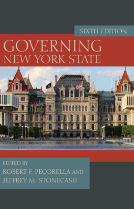 Robert F. Pecorella - Governing New York State, Sixth Edition