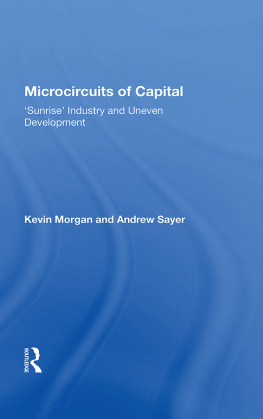 Kevin Morgan - Microcircuits of Capital: Sunrise Industry and Uneven Development
