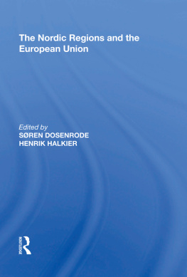 Søren Dosenrode - The Nordic Regions and the European Union