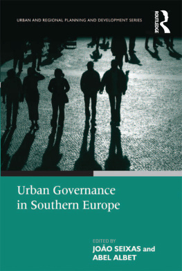 Abel Albet Urban Governance in Southern Europe