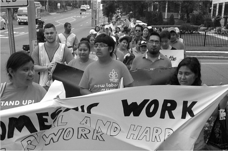 Figure 1 New Labor members and allies march in support of Domestic Workers Bill - photo 1