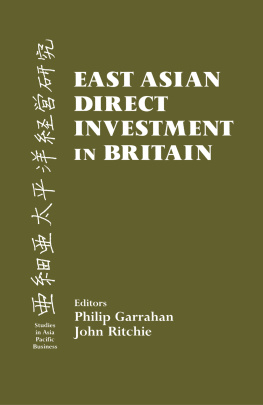 Philip Garrahan East Asian Direct Investment in Britain