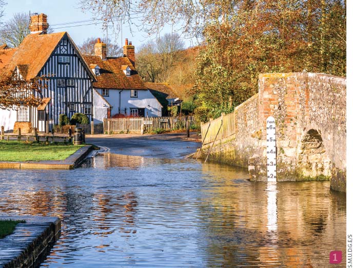 The village of Eynsford Scotney Castle THE SLOW MINDSET Hilary Bradt - photo 4