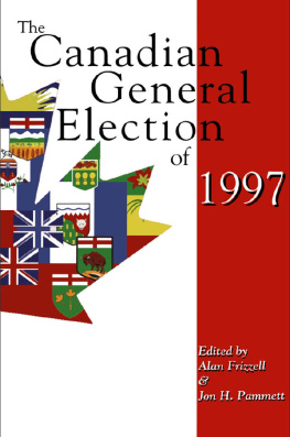 Alan Frizzell The Canadian General Election of 1997