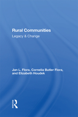 Jan L. Flora - Rural Communities Study Guide