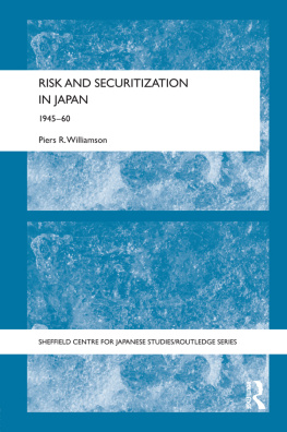 Piers R Williamson Risk and Securitization in Japan: 1945-60