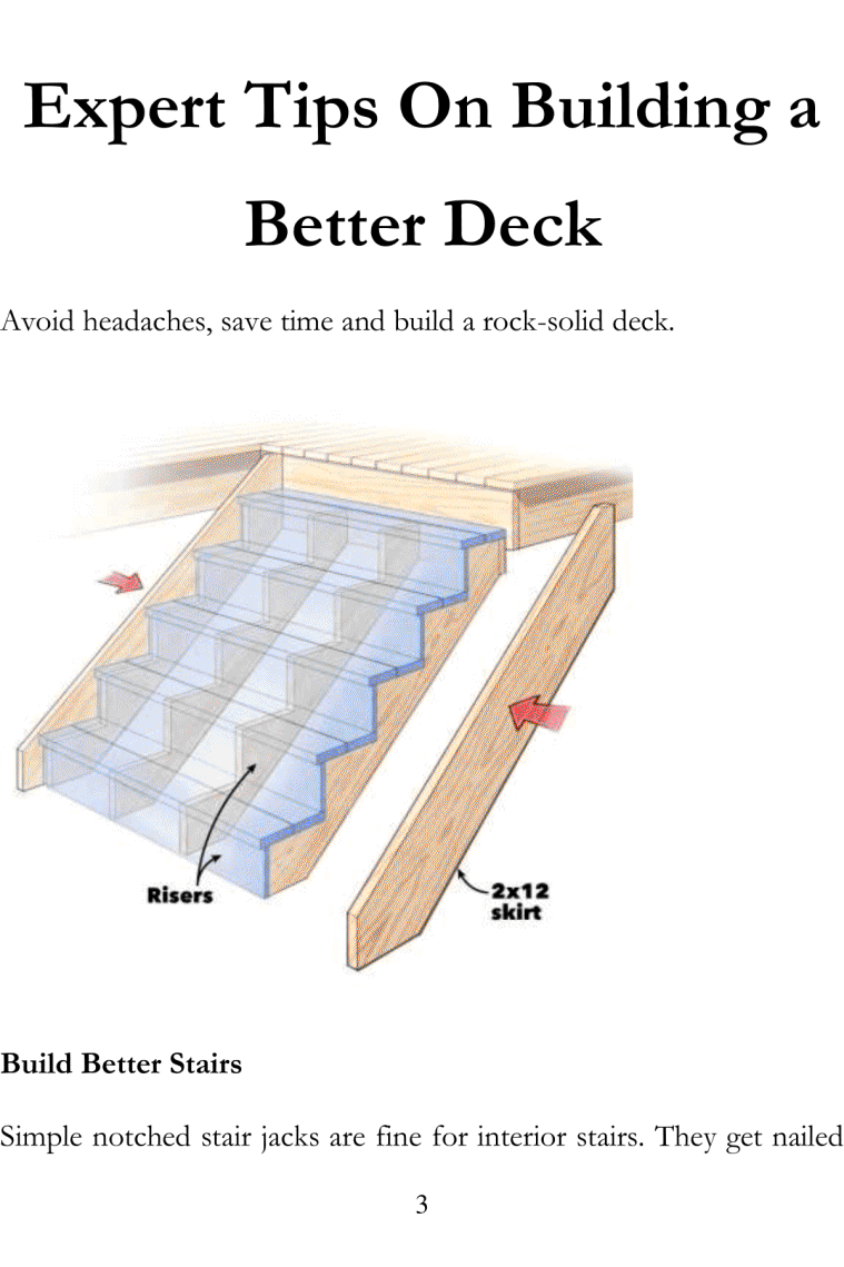 Backyard Decks How to Build a Simple and Beautiful Deck - photo 2