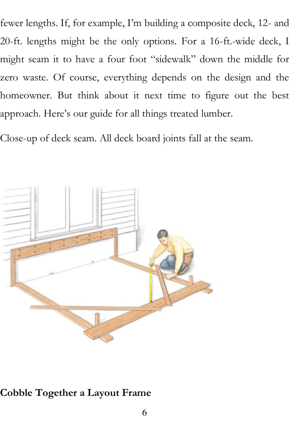 Backyard Decks How to Build a Simple and Beautiful Deck - photo 5