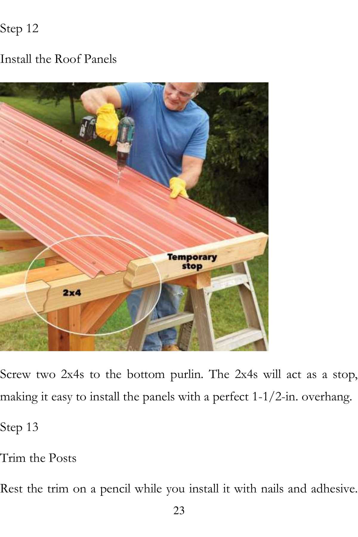 Backyard Decks How to Build a Simple and Beautiful Deck - photo 22