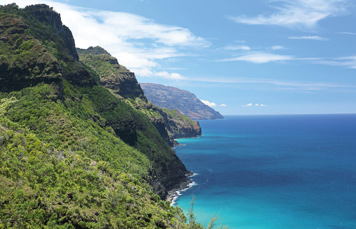 Na Pali Coast The lush coastline on the North Shore of Kauai is arguably one - photo 6